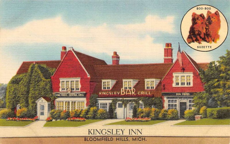 Kingsley Inn - Vintage Postcard